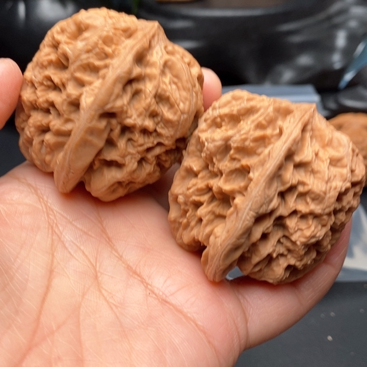 把件文玩核桃将军46尺