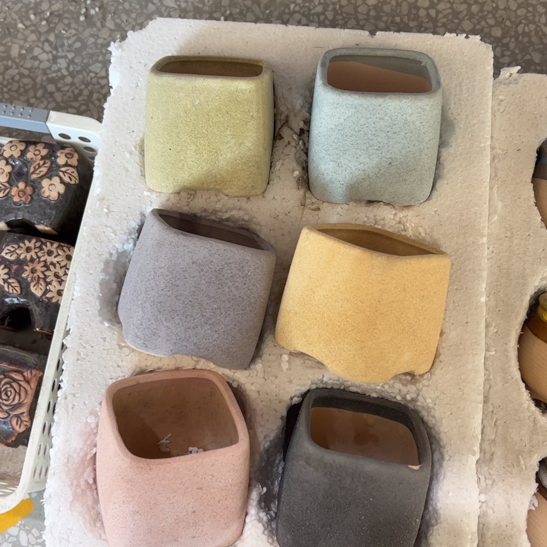 陶瓷多肉小花盆@@4