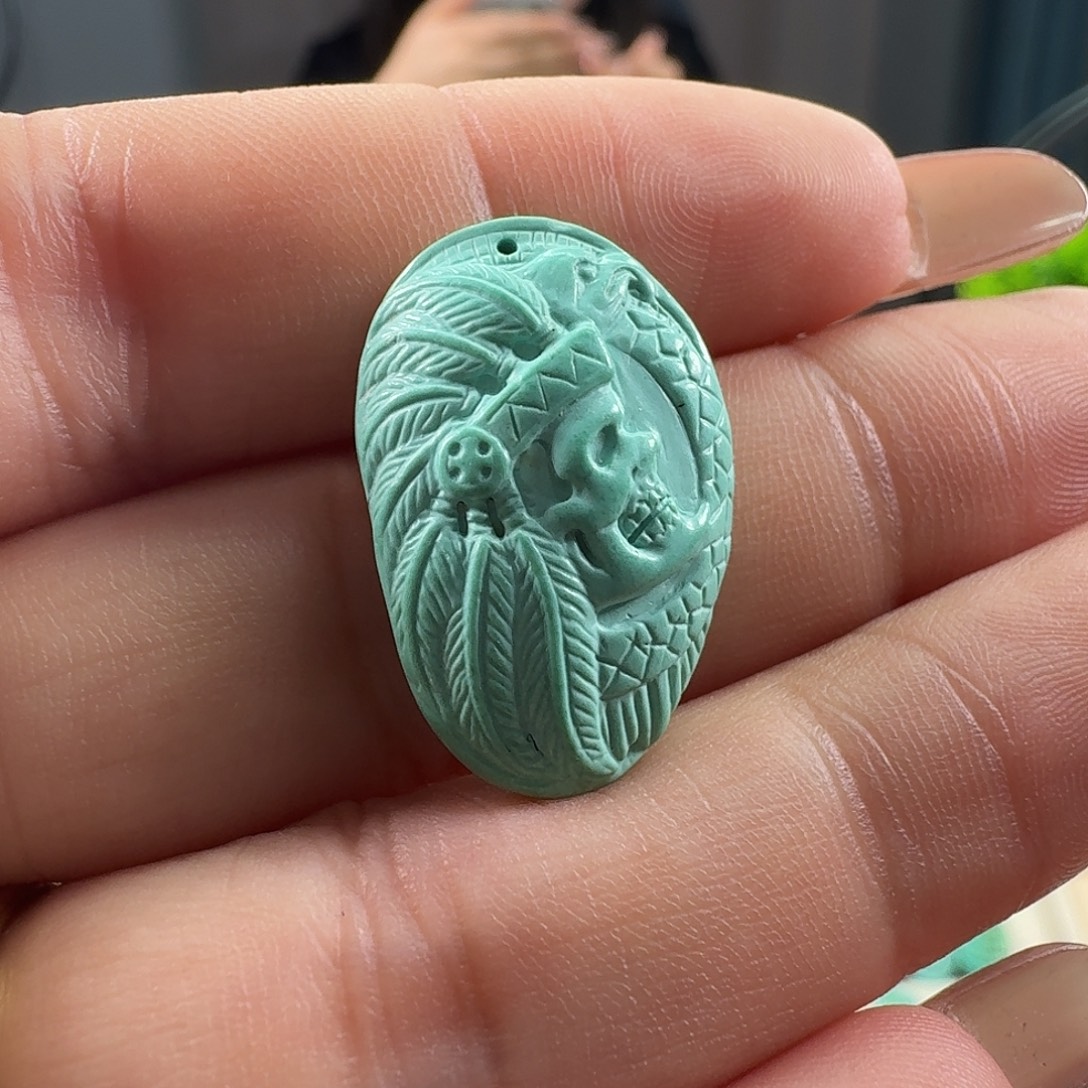 绿松石未镶嵌手链