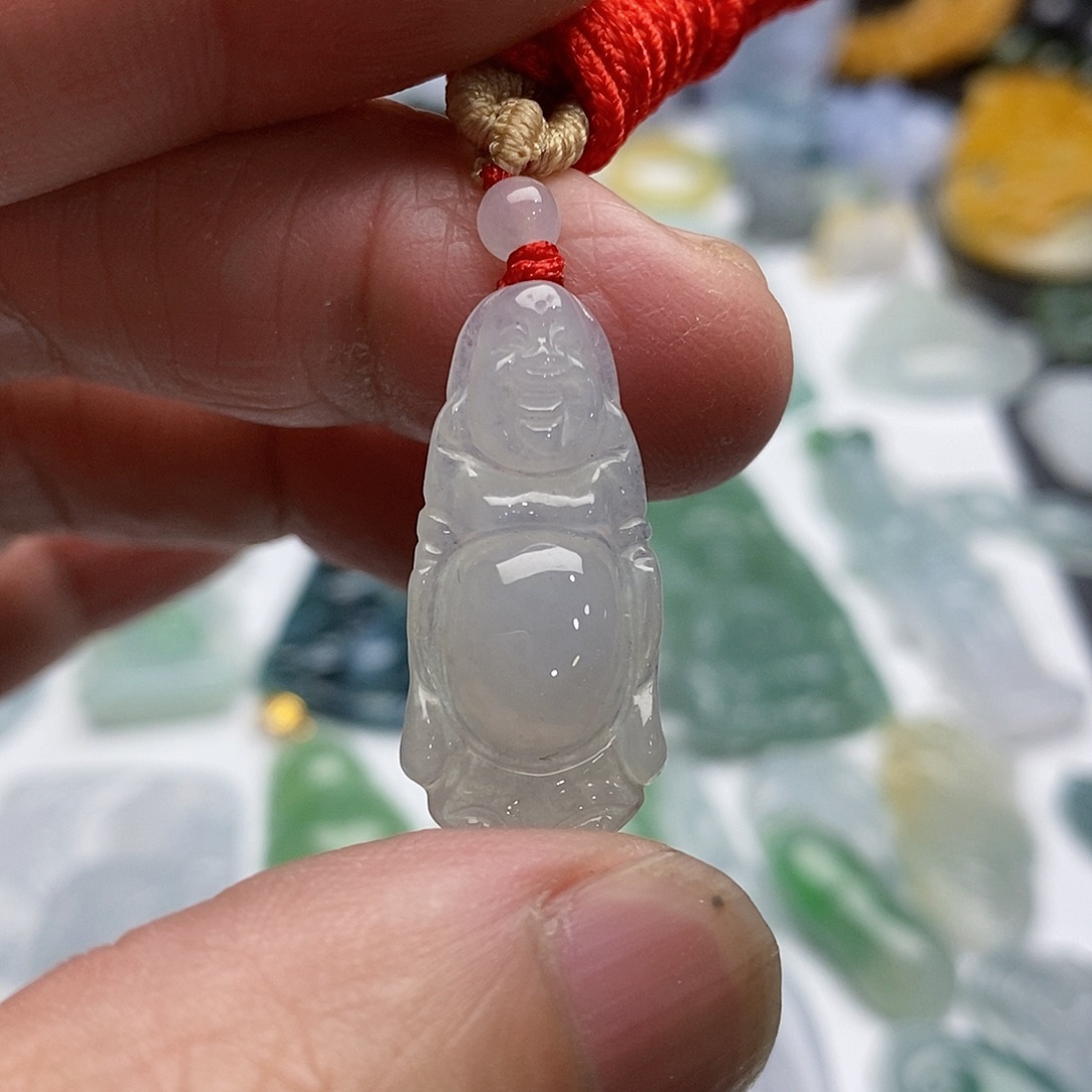 颈饰未镶嵌翡翠冰佛