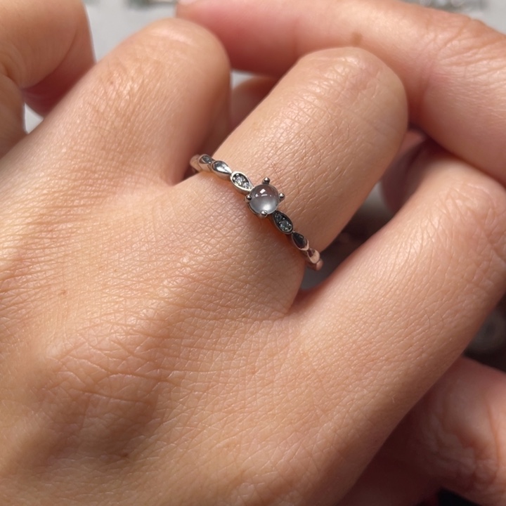 翡翠银S925镶嵌戒指79999999