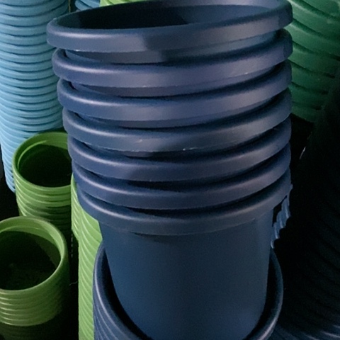 树脂微瑕3号10个无托藏青