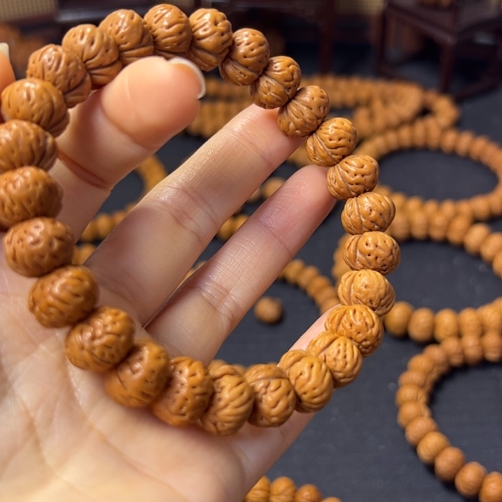 叁***人吊坠文玩核桃1313