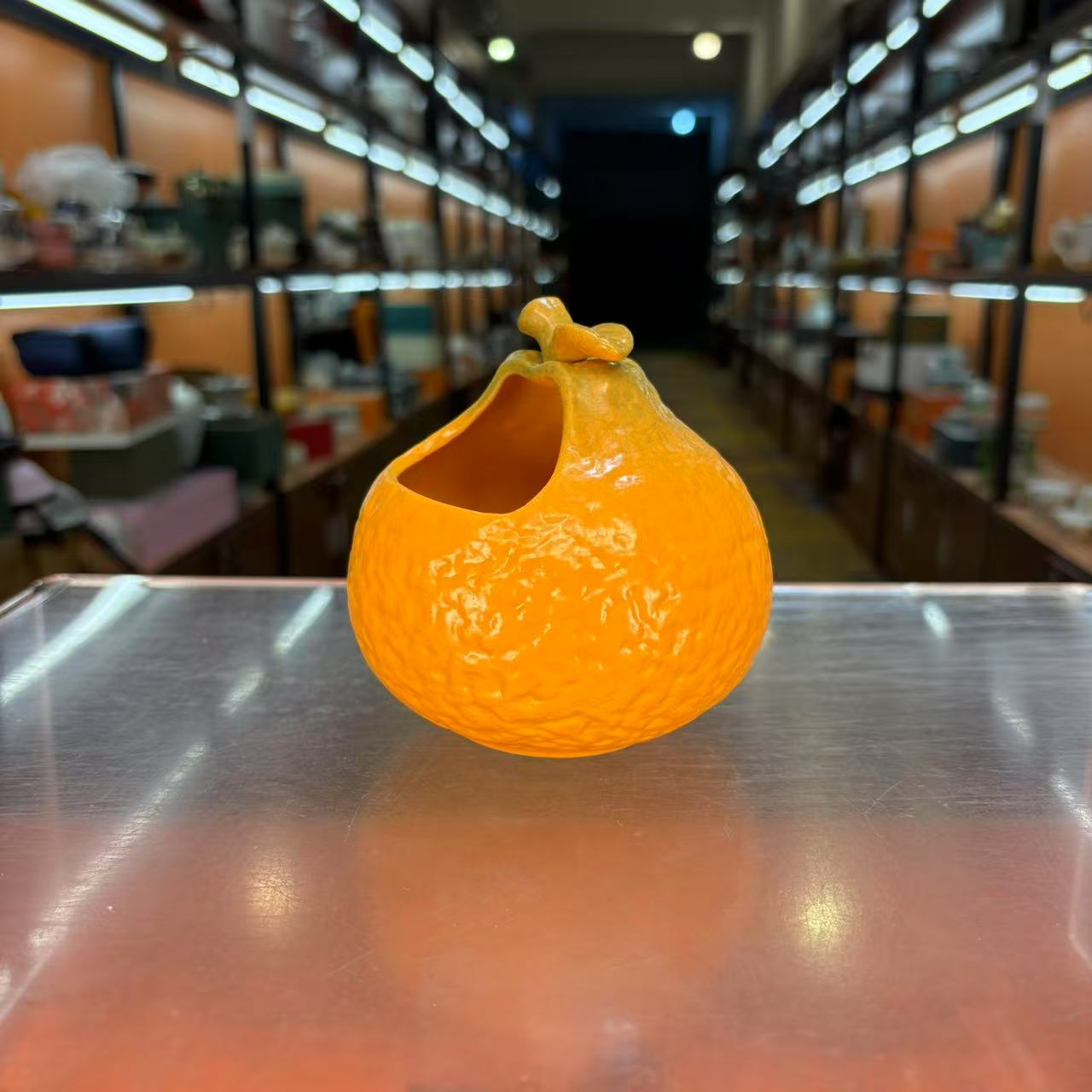 秋香茶具 大吉大利烟灰缸简约家用陶瓷摆件茶道-5809-0824