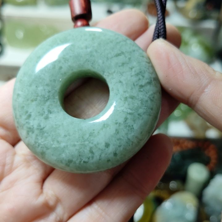 岫玉平安扣未镶嵌