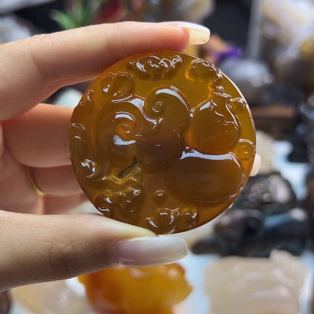 玛瑙/玉髓未镶嵌颈饰