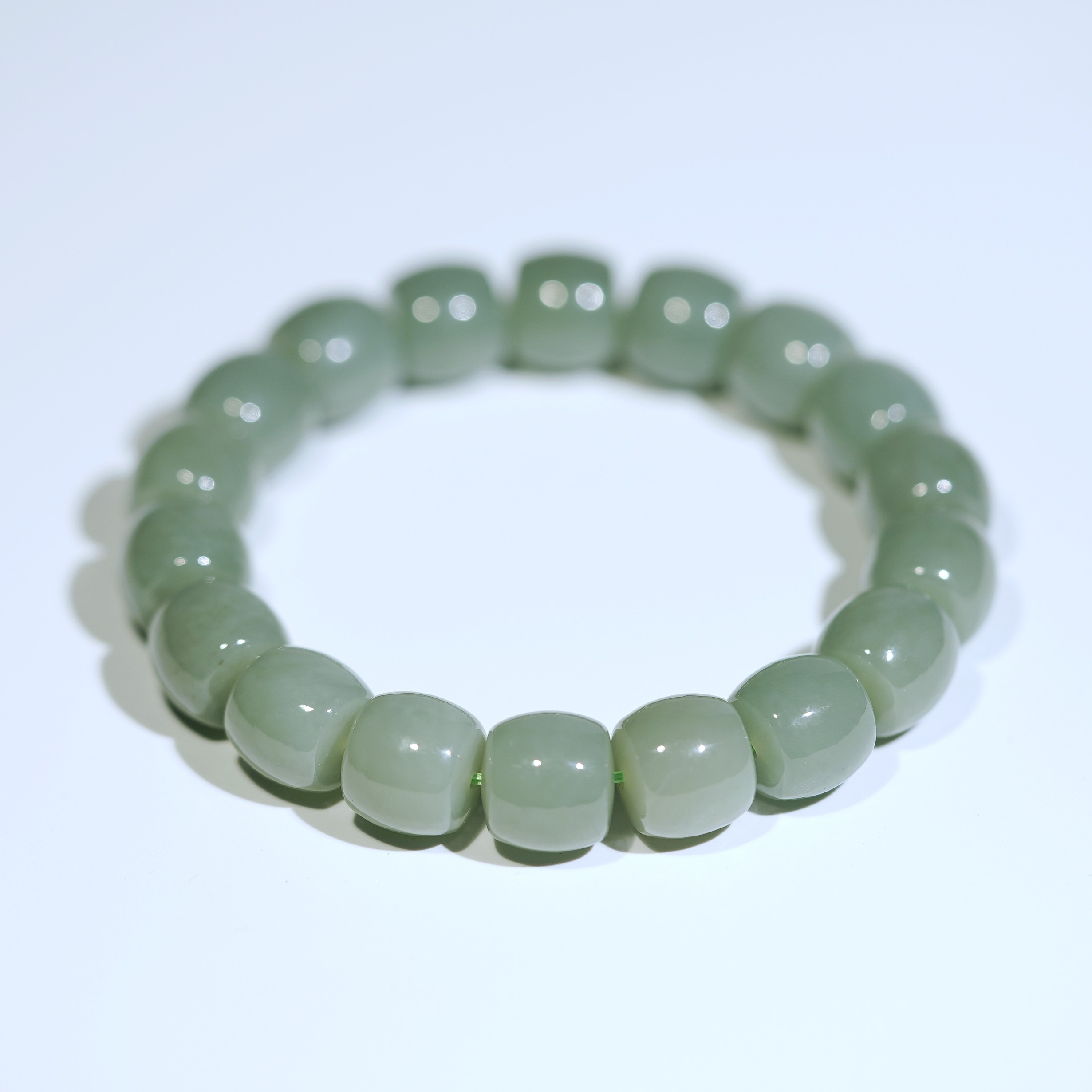 特价｜且末蓝｜精品田玉手串｜10*12mm｜