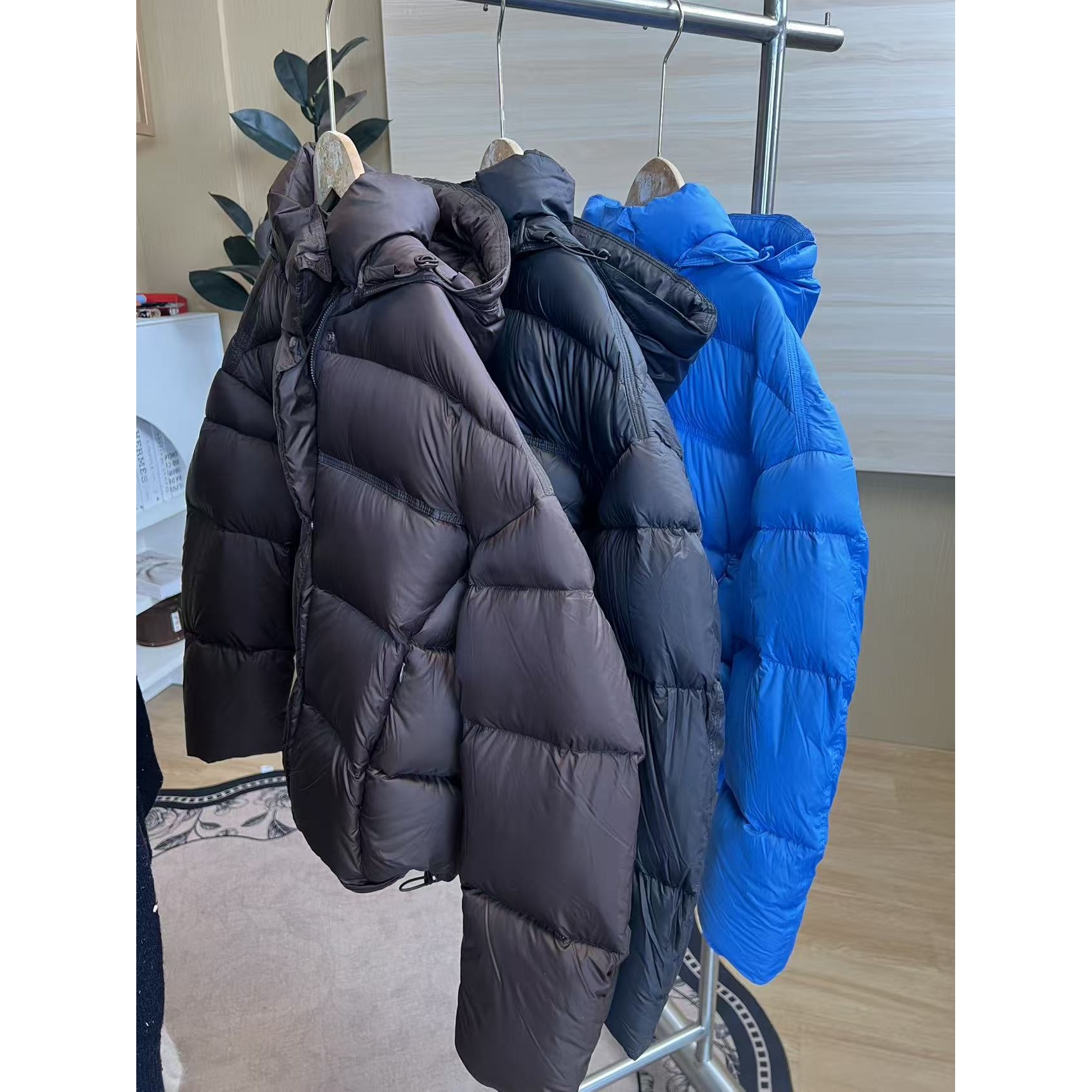 99999楠 90泡芙款羽绒服加厚连帽
