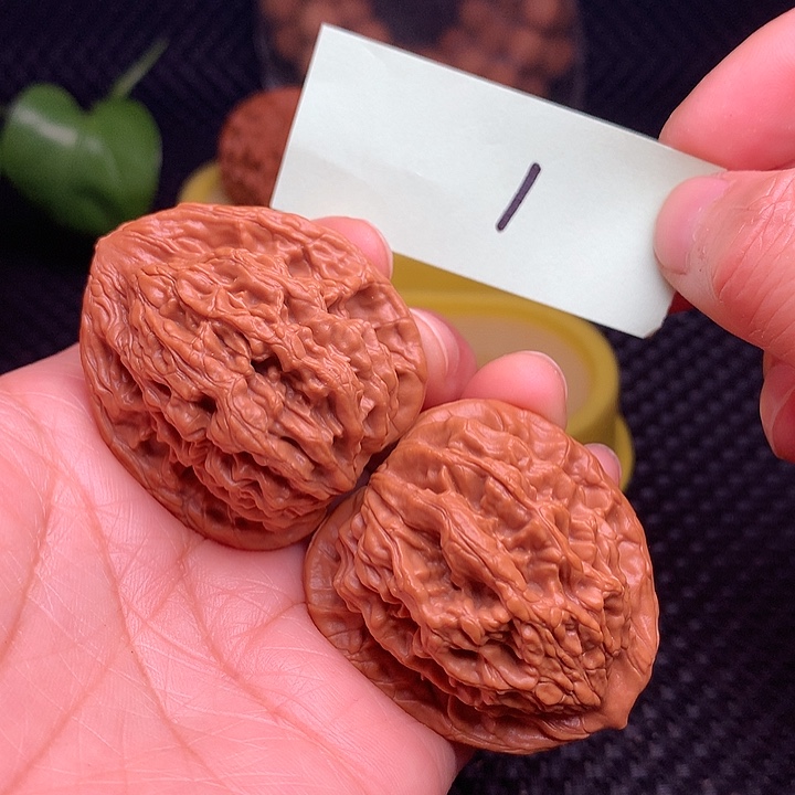 【闪购商品】把件文玩核桃40虎头1