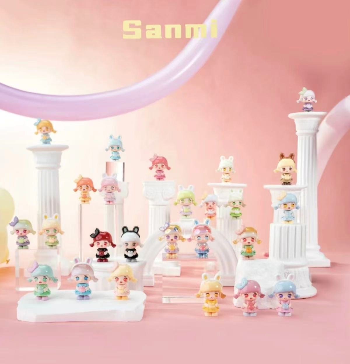 抓一抓 抓抓盲盒 强哥的打个仔 残颗 散袋 三咪兔盲盒潮玩