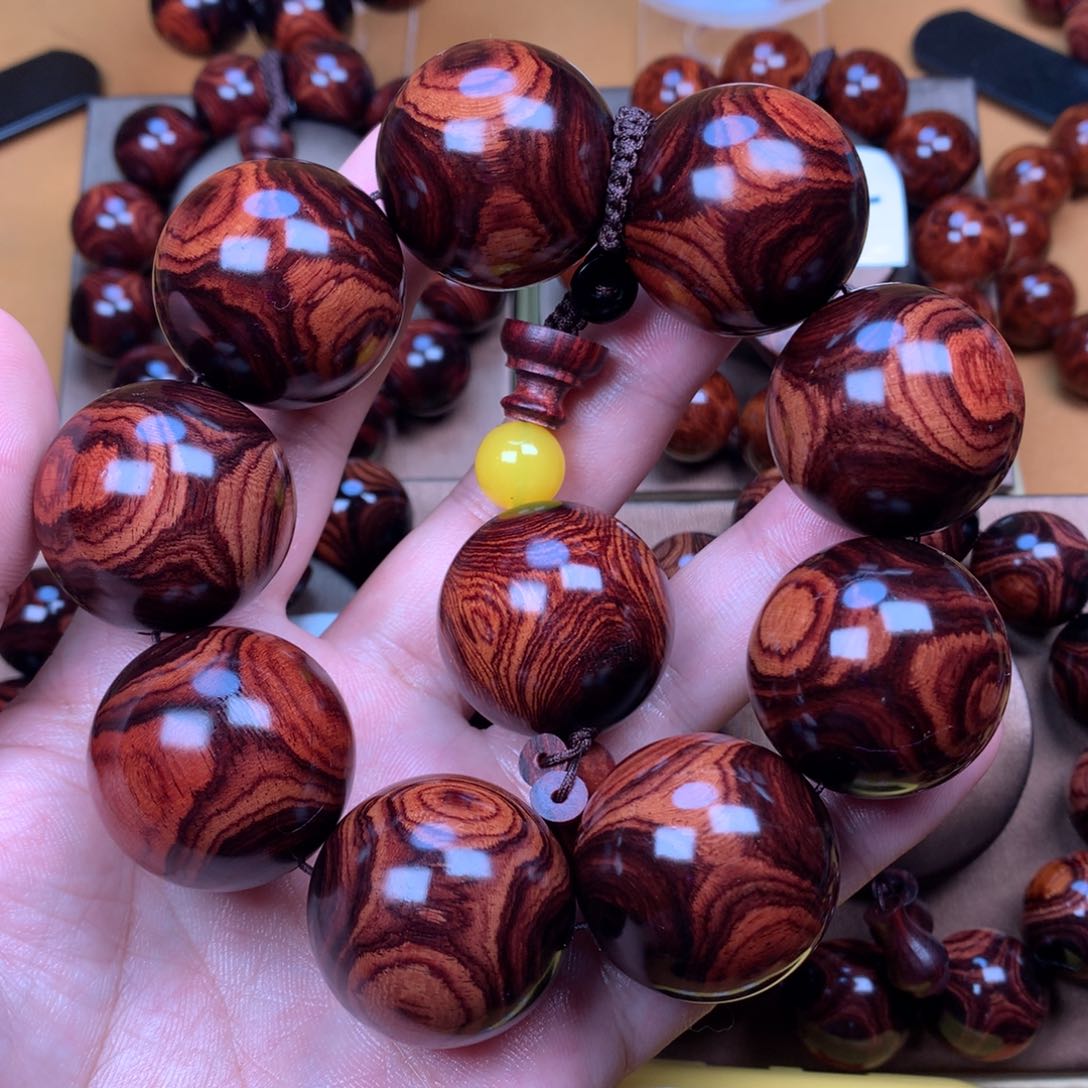 黄花梨/降香黄檀黄花梨手串3.0