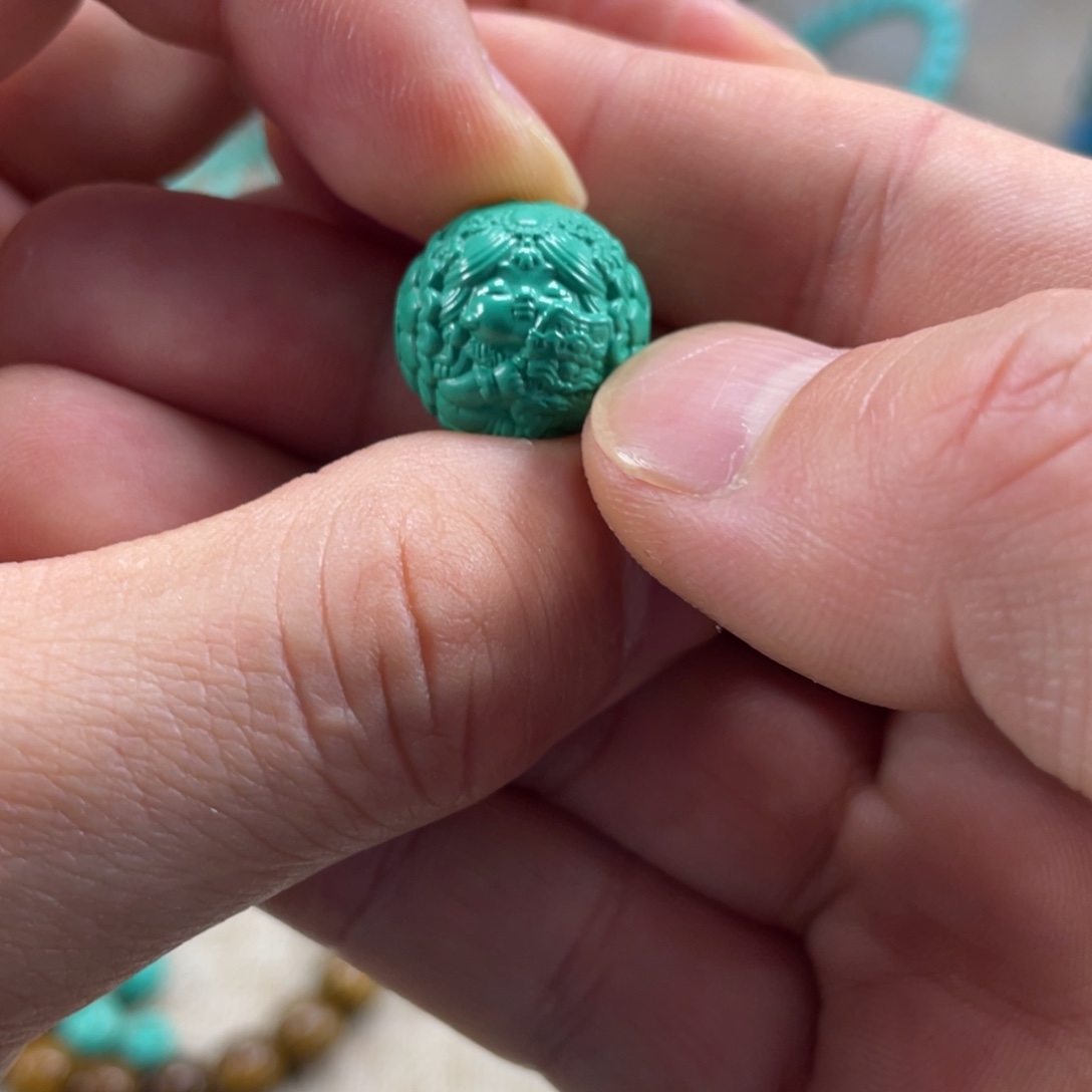 原生态湖北矿小配饰，直径15