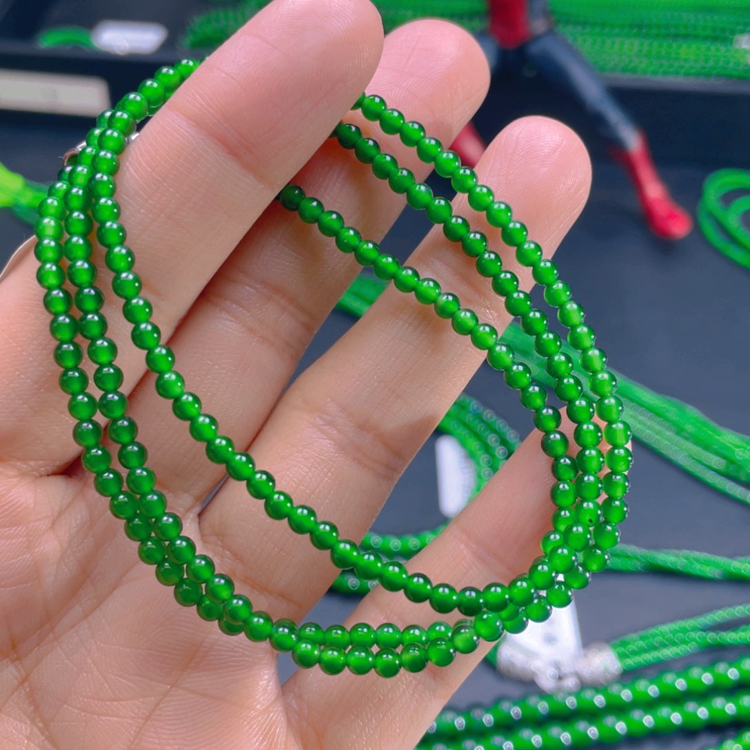 翡翠项链未镶嵌，1