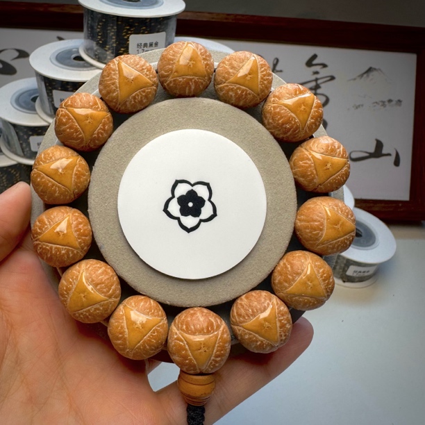 喜鹊五号18mm14颗，编号35尼泊尔龙眼菩提