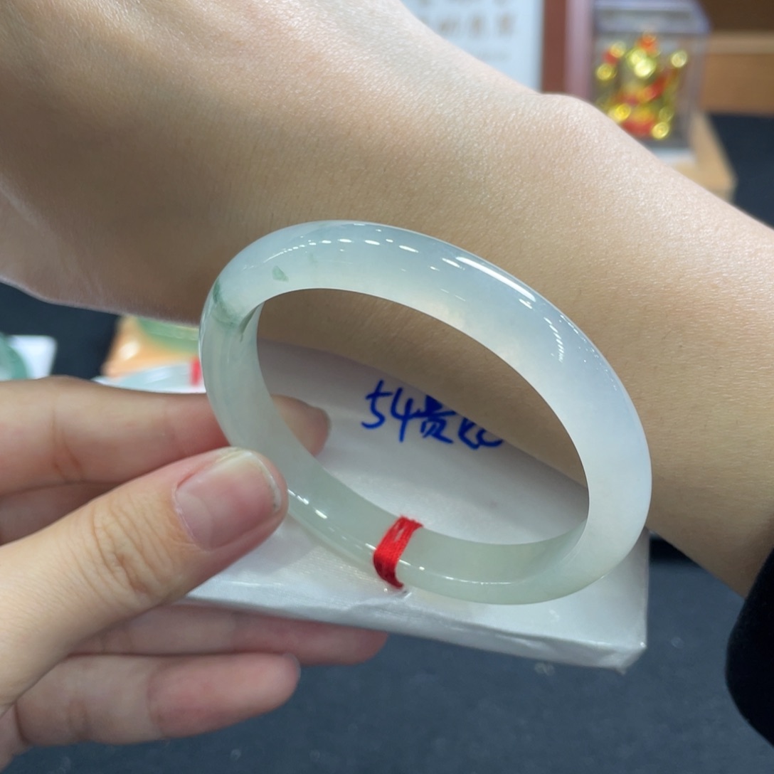 翡翠手镯未镶嵌54.3 贵妃 大漏 