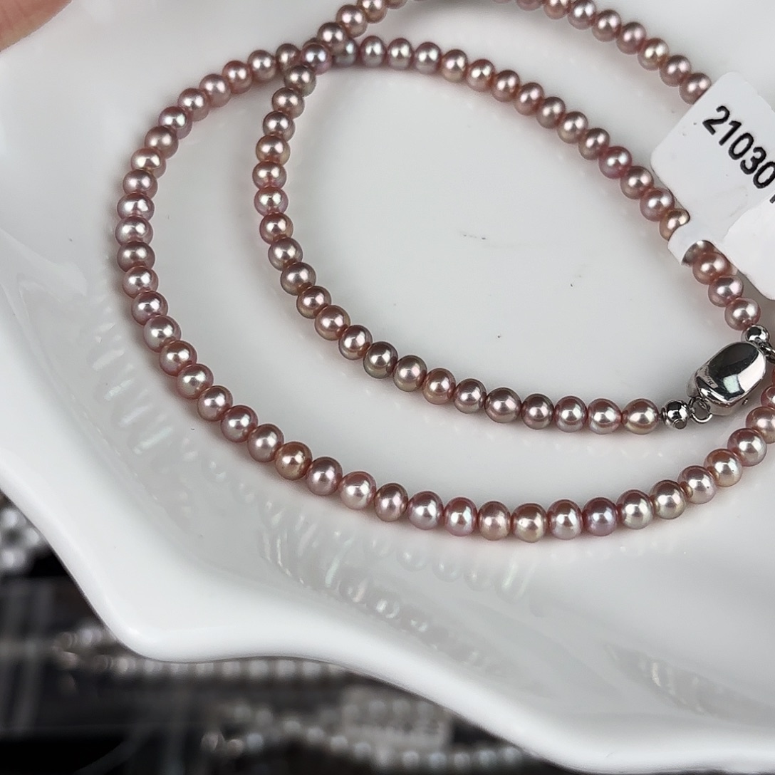 项链淡水珍珠未镶嵌项链