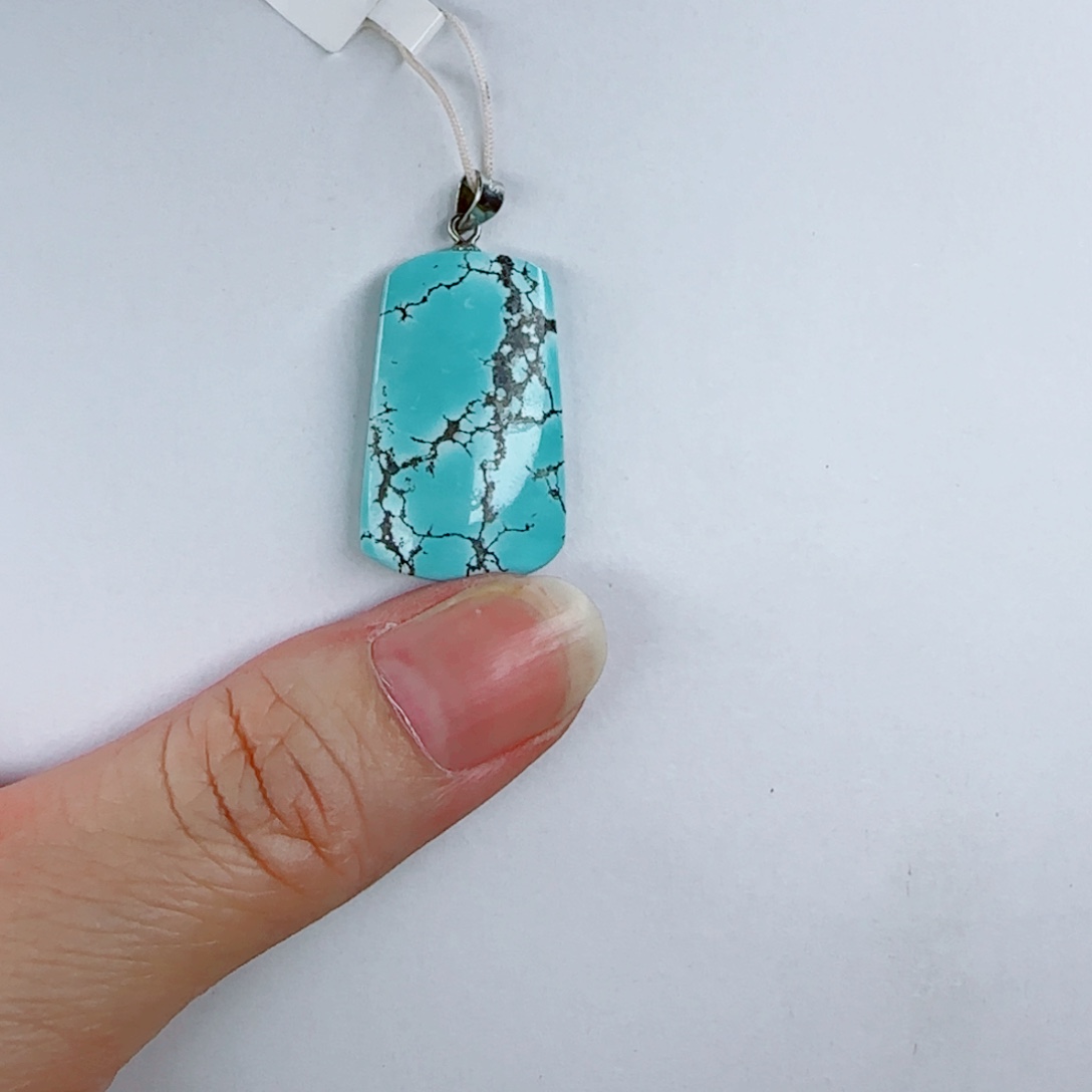 绿松石未镶嵌颈饰