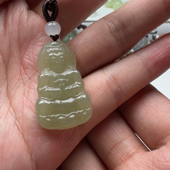 和田玉颈饰未镶嵌48