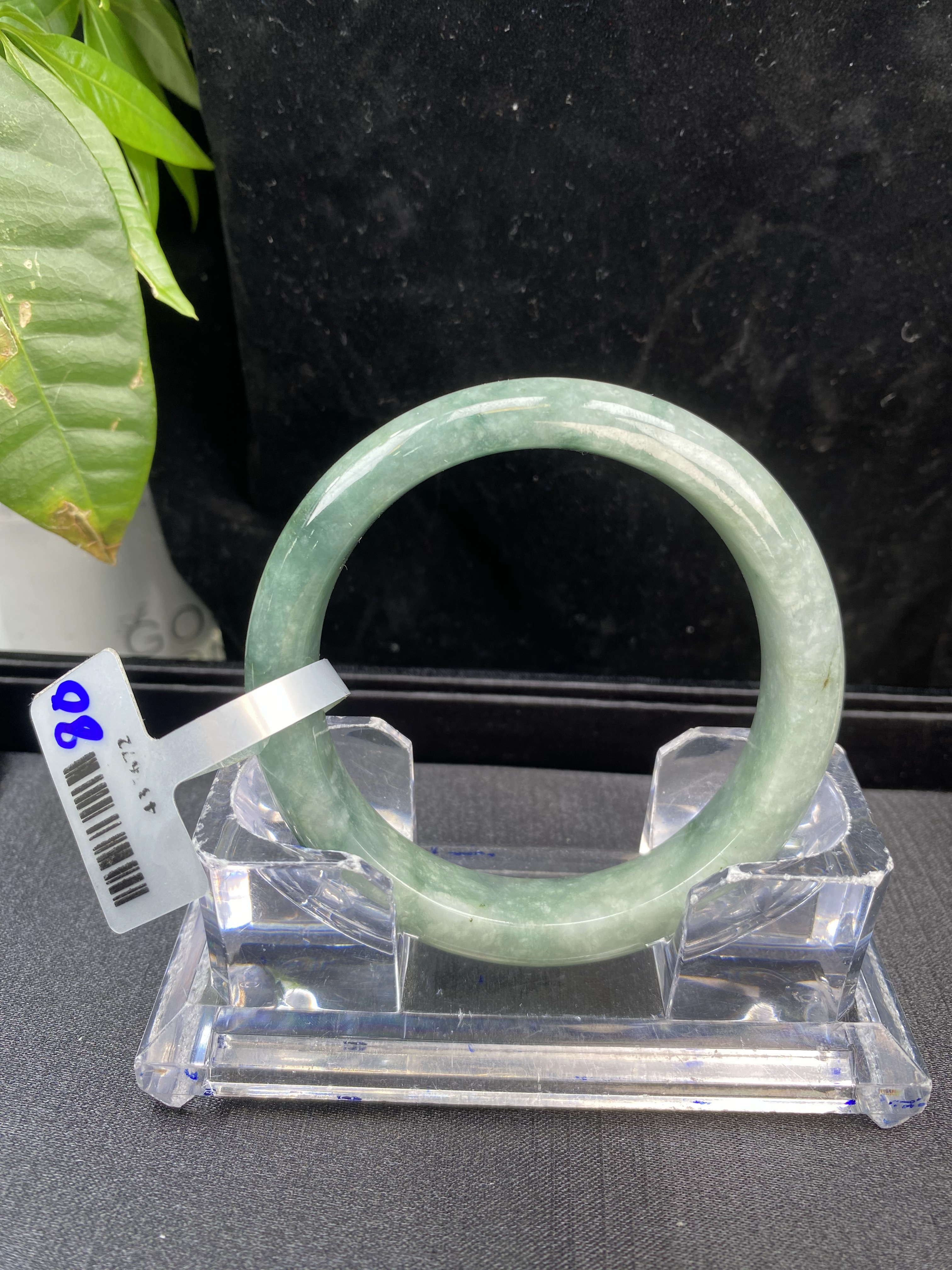 可可推荐翡翠手镯A80