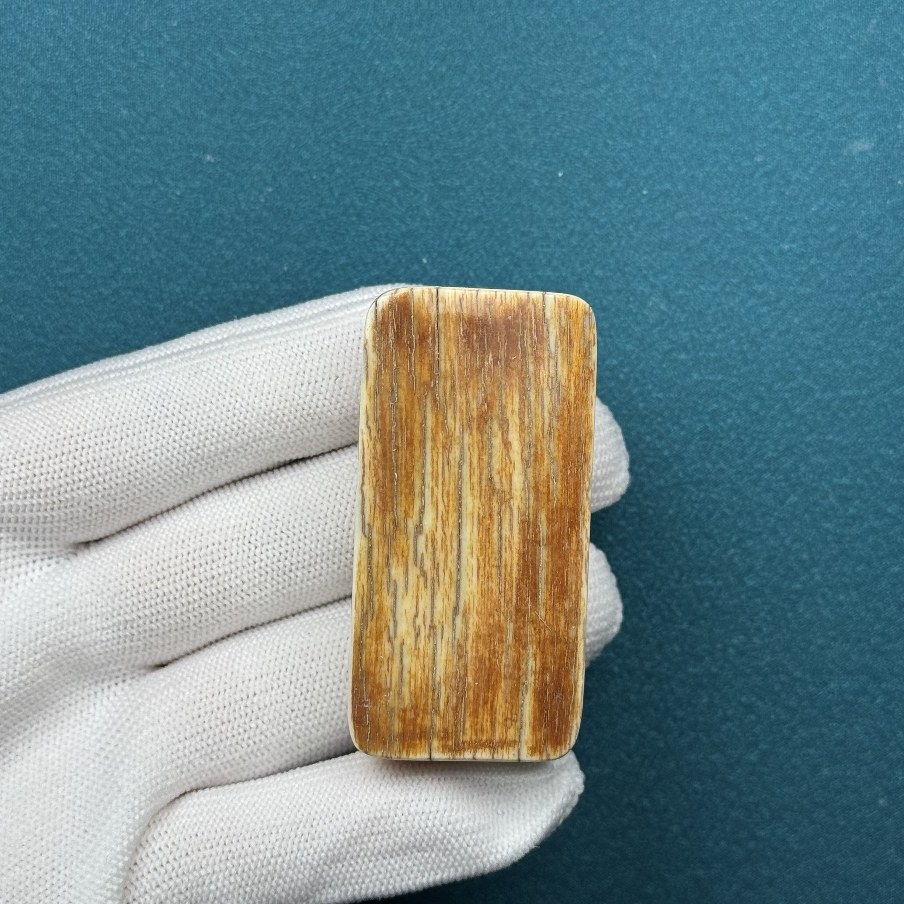 E73-02天然猛犸牙 肥皂 27.2*54.3*15.9mm支持复检假一罚十