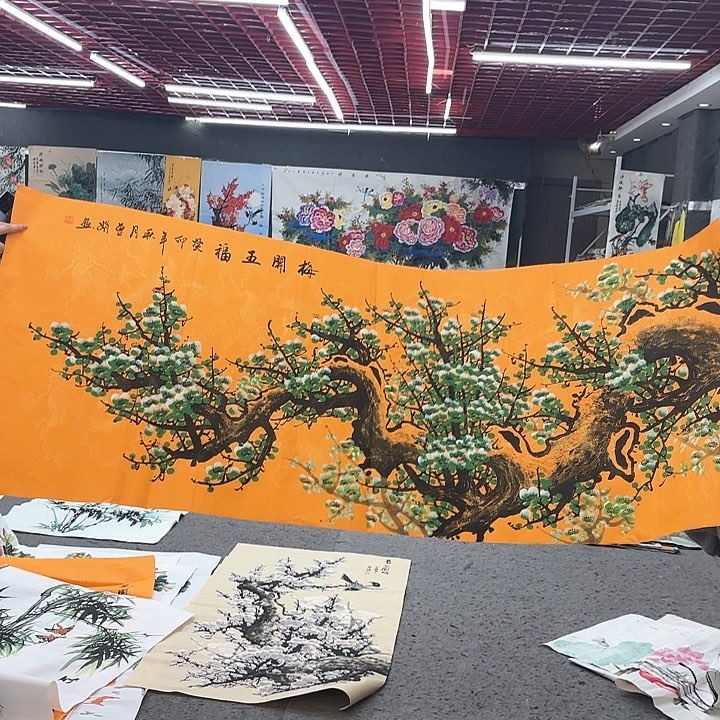 国画无毛和被绒毛或被绒毛