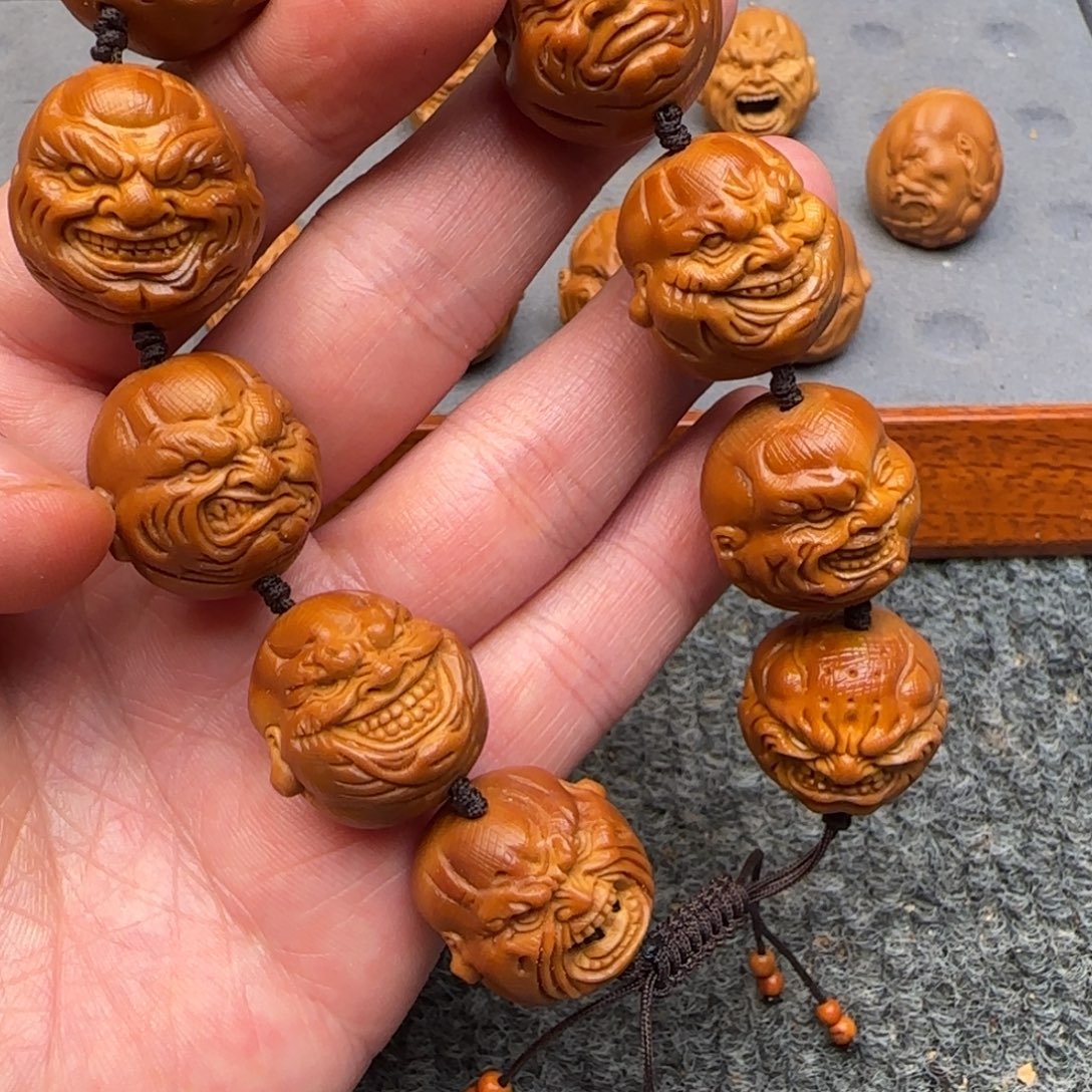 吊坠橄榄核恶僧恶僧
