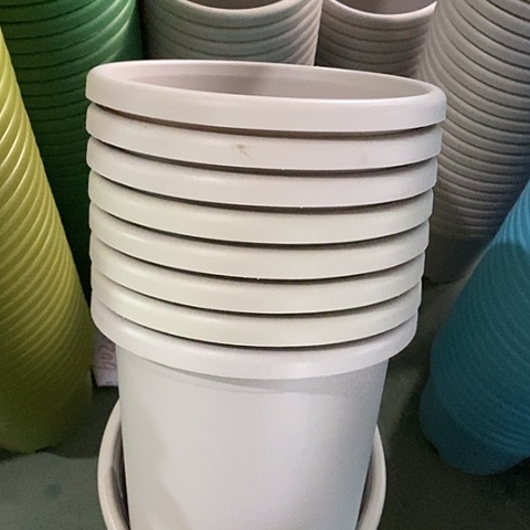 树脂微瑕4号8个无托灰白