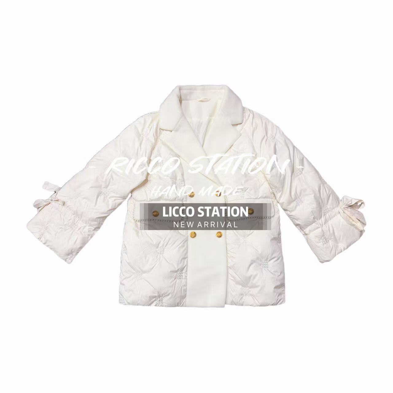 陈腰精CC设计师款重工西装领轻奢风名媛风网红炸街款高级感显瘦潮