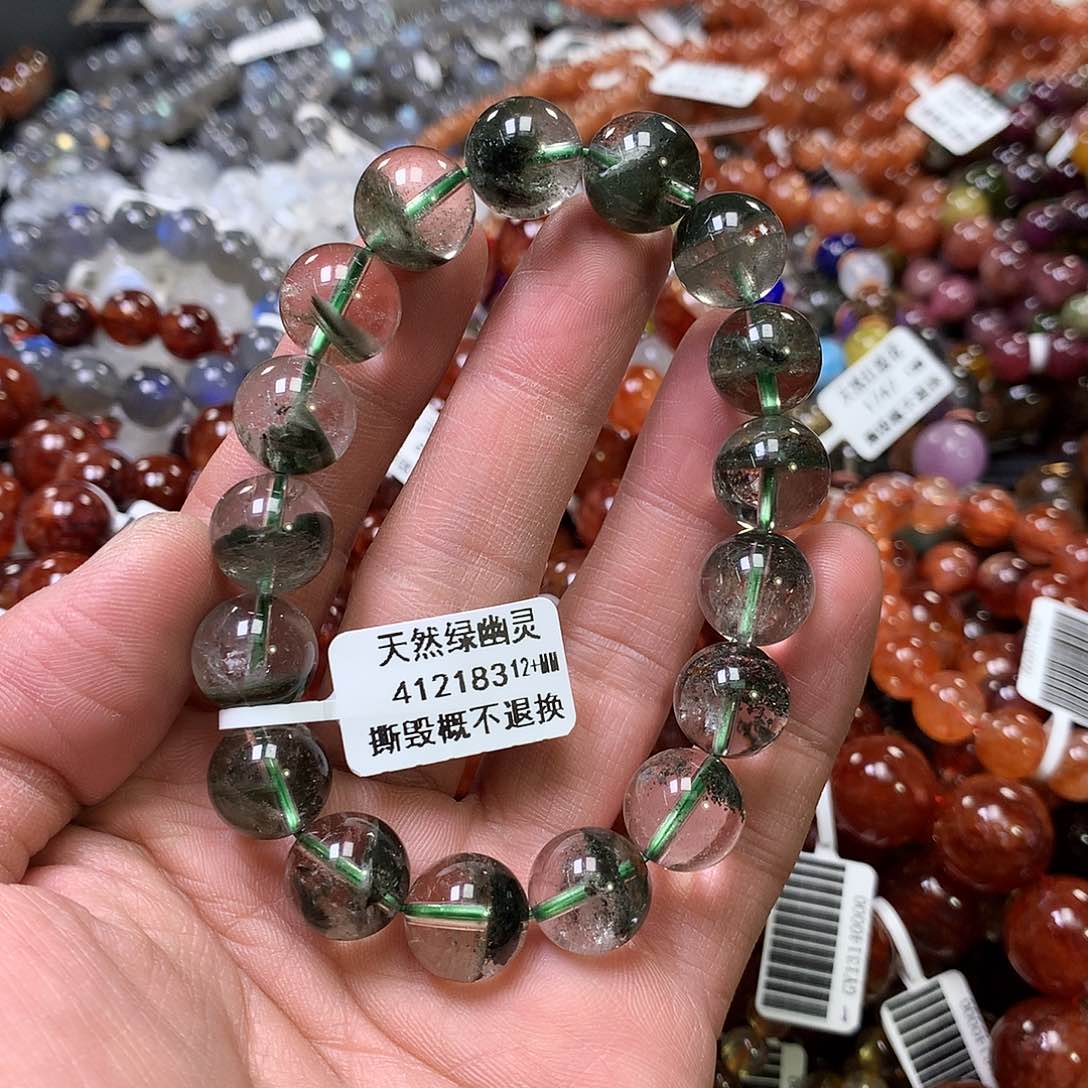 水晶手链未镶嵌，