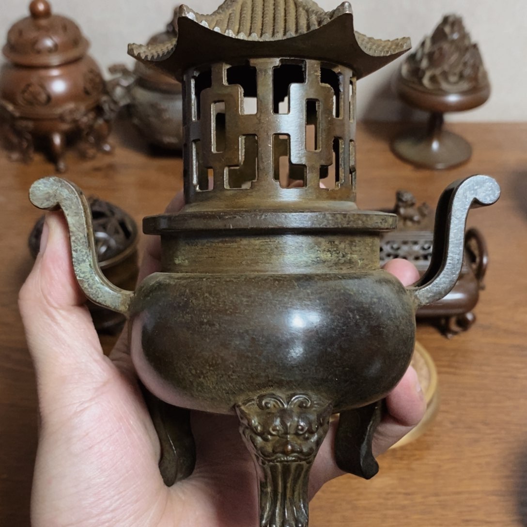 铜盛世铜炉铜器香炉工艺品