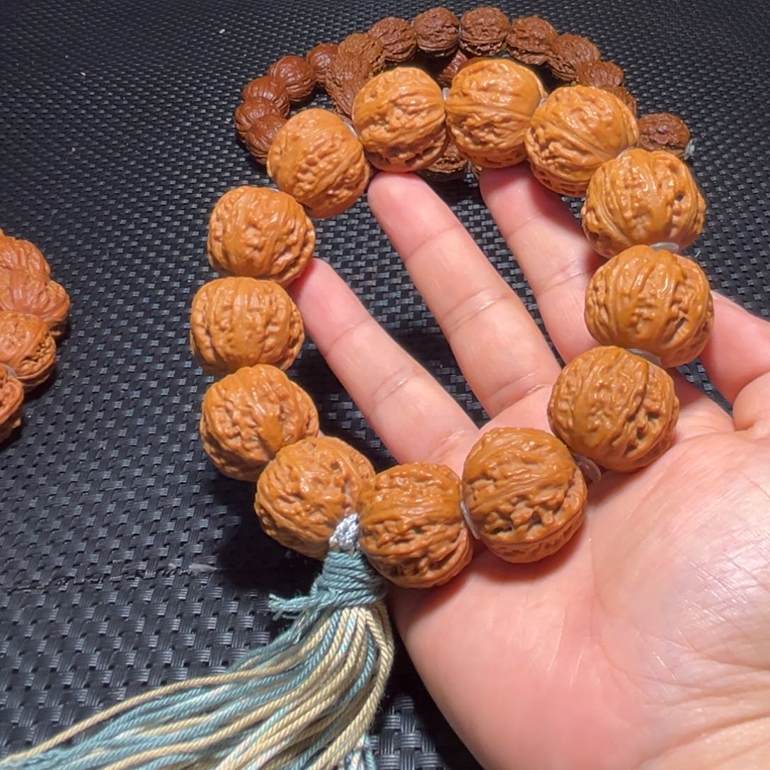 六***路文玩核桃吊坠磨盘大粗筋24➕