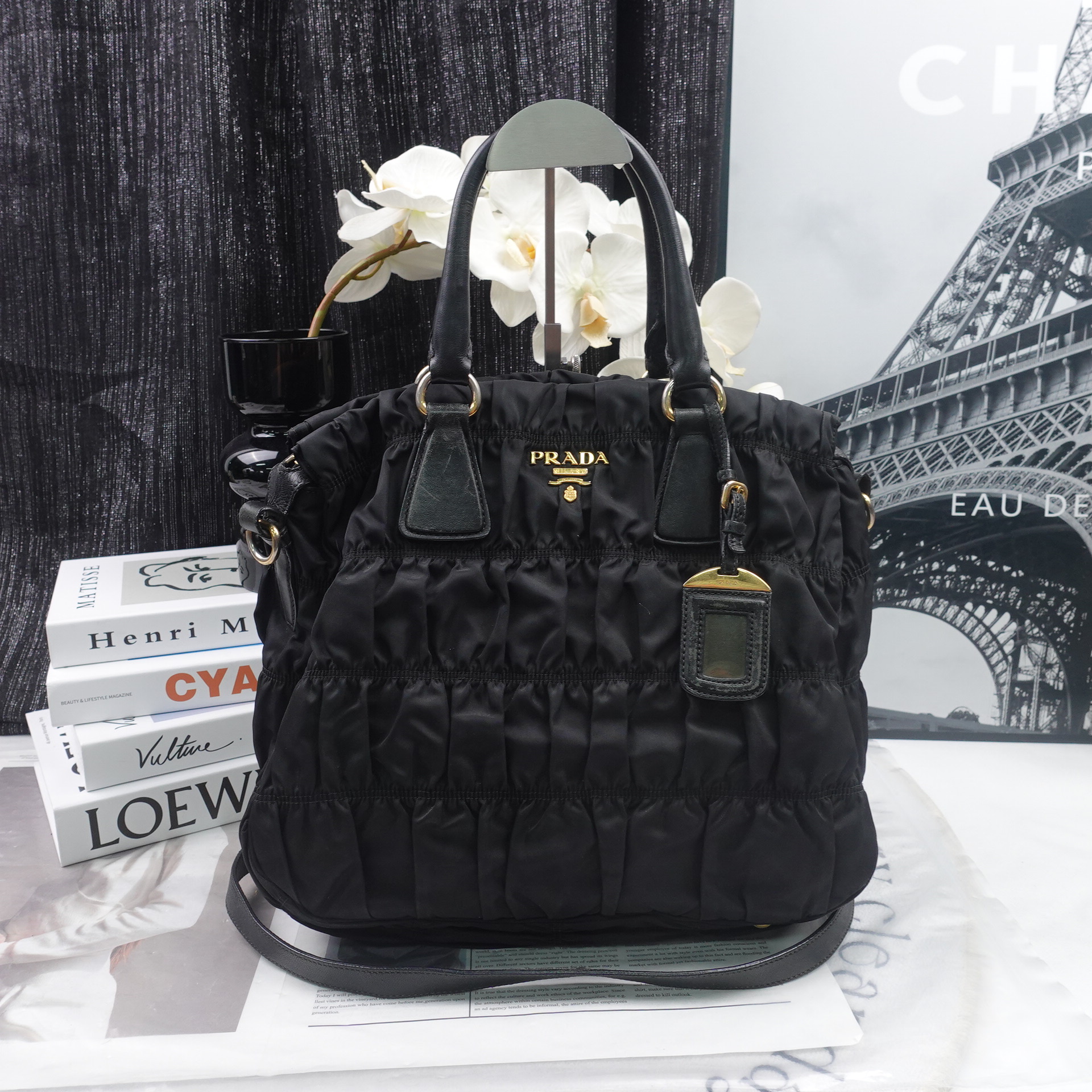 95新 Prada/普拉达 单肩包/T10215700