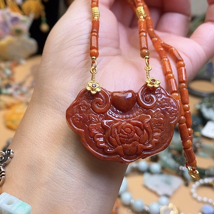 翡翠手链未镶嵌撸**子一套99