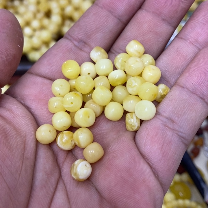 蜜蜡未镶嵌裸石多样性发货其6