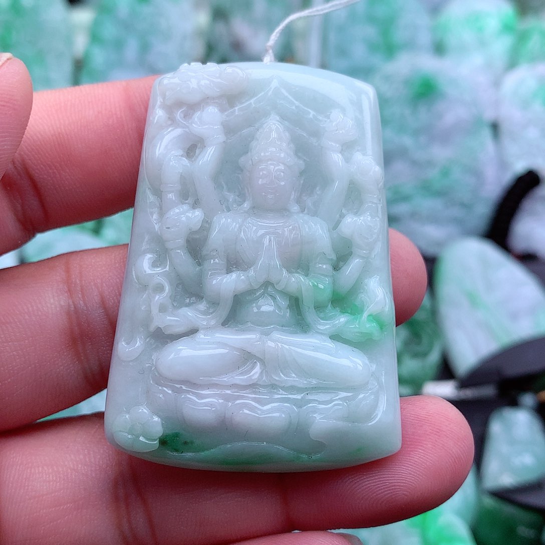 翡翠吊坠(不含链)未镶嵌