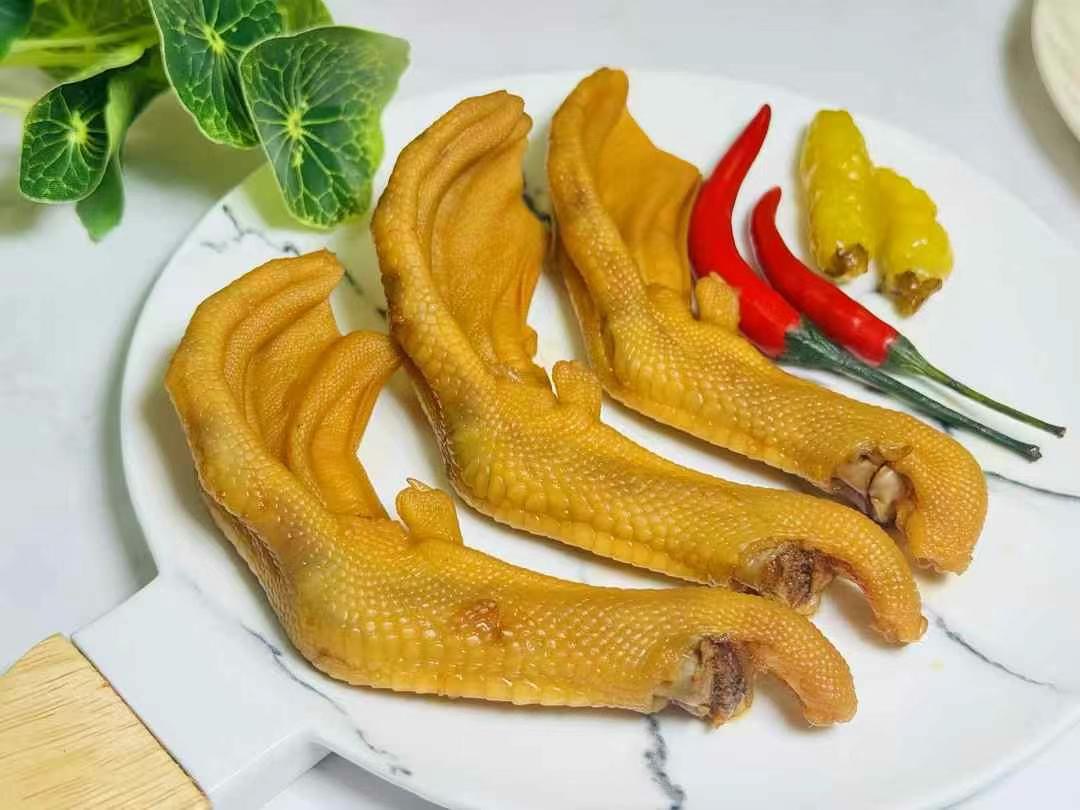 潮汕特产~酸辣泡椒鸭爪6包