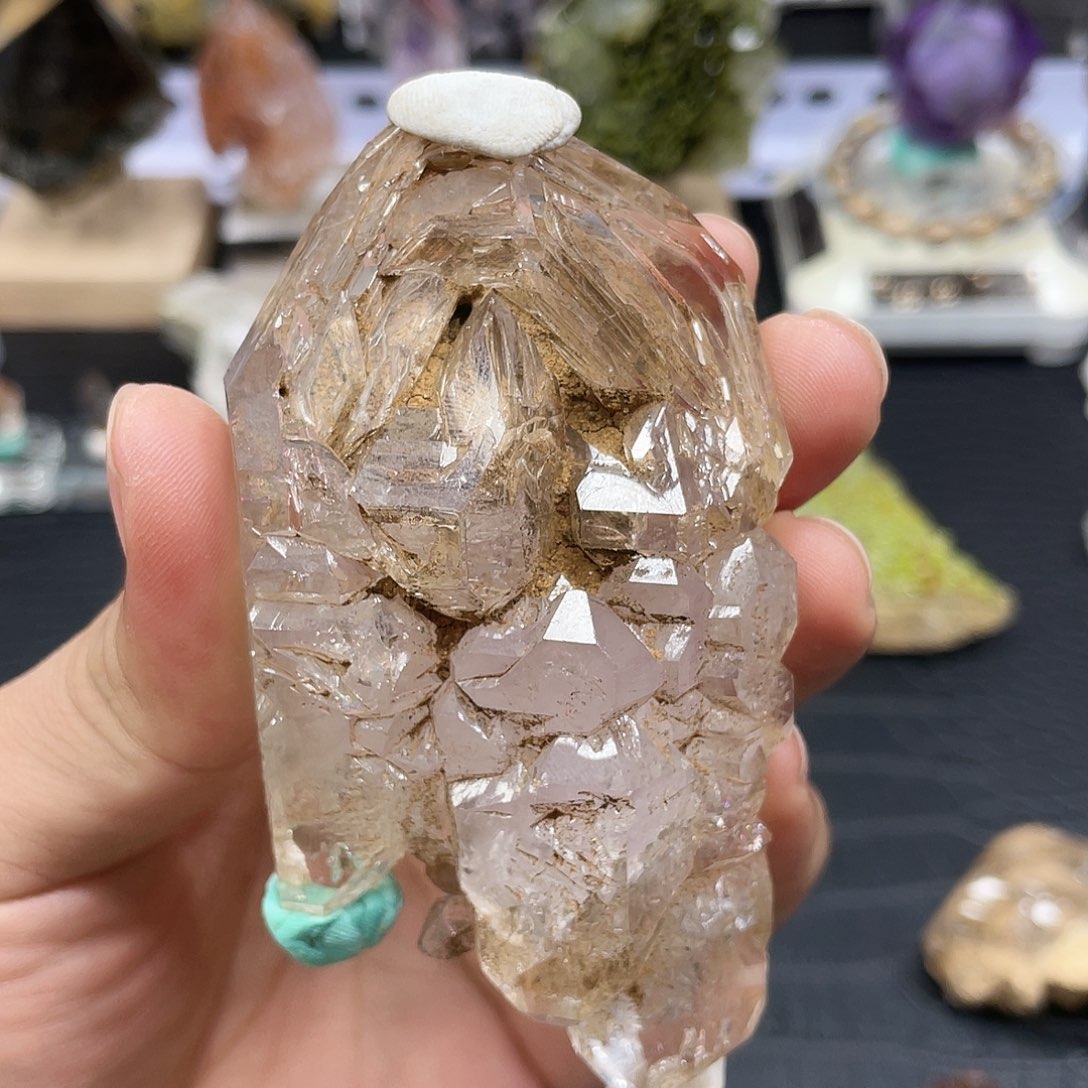 水晶大鱼矿晶未镶嵌