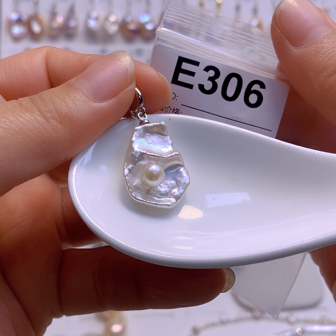 淡水珍珠颈饰银S925镶嵌