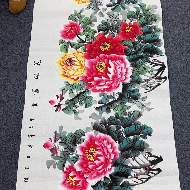 国画手绘国画作品