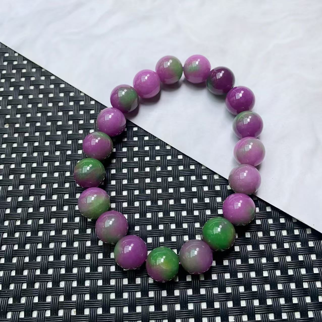 B251紫绿春采手链10M