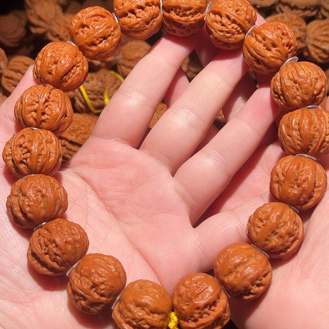 手串文玩核桃京八棱22