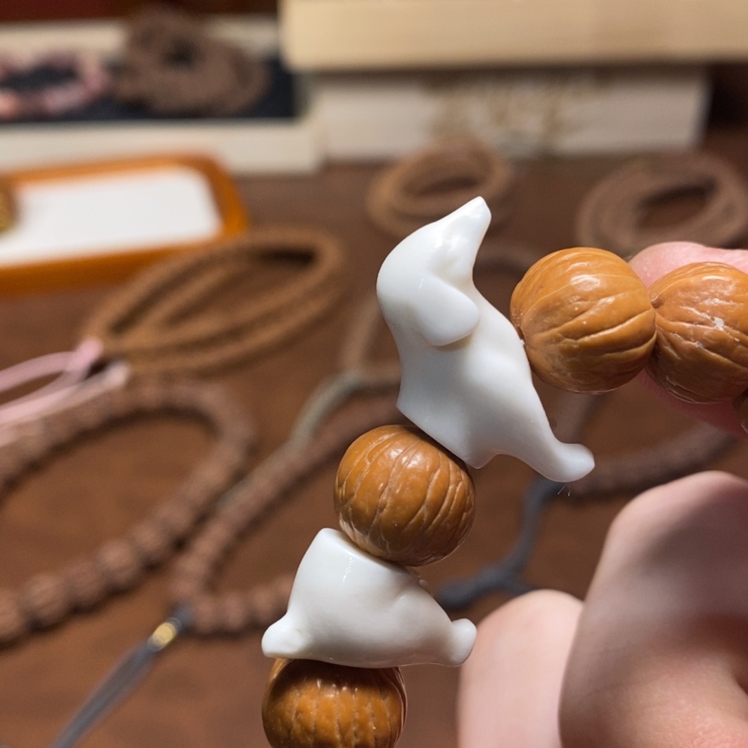 金刚菩提手串细狗配饰