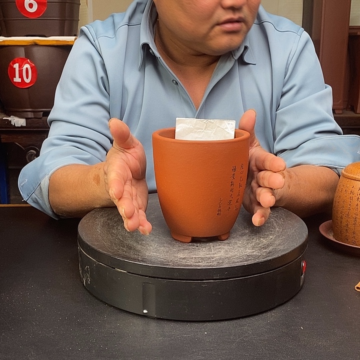 紫砂花盆紫砂花盆货号一只DZ1