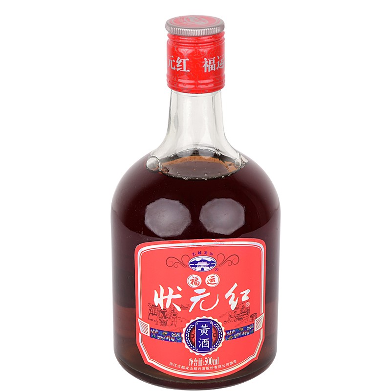 【古越龙山】福运状元红黄酒500ml瓶装
