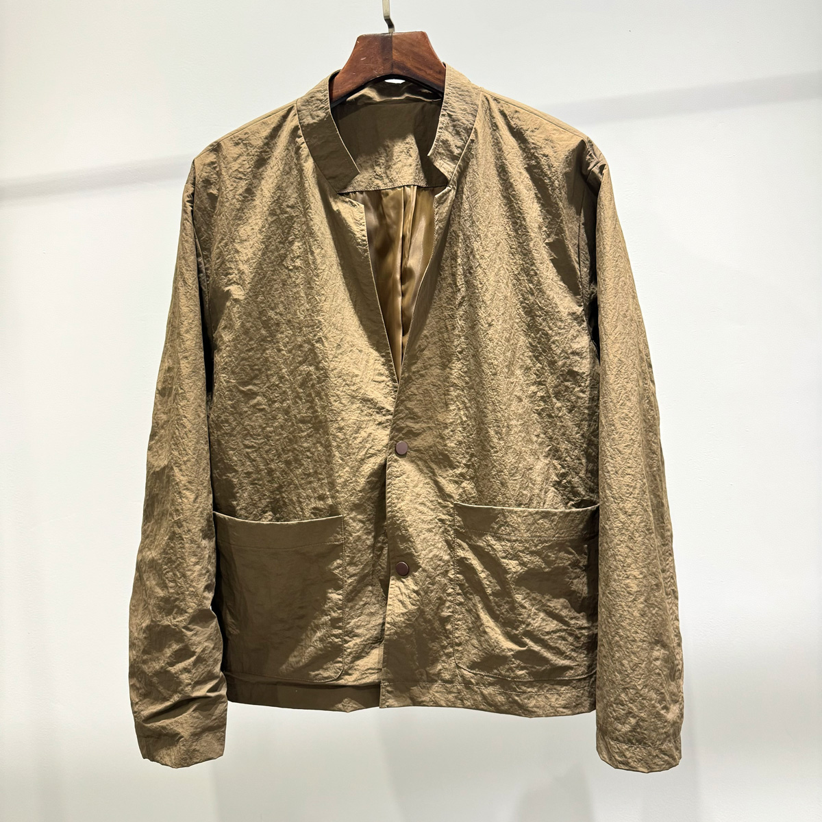 春季简约时尚潮流INS宽松夹克男士美式复古休闲经典百搭外套