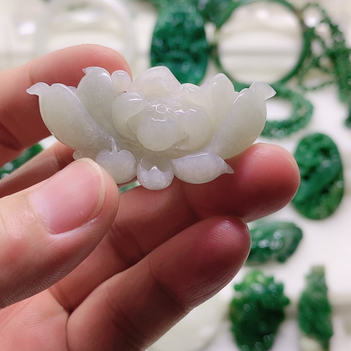 【闪购商品】独山玉未镶嵌挂件