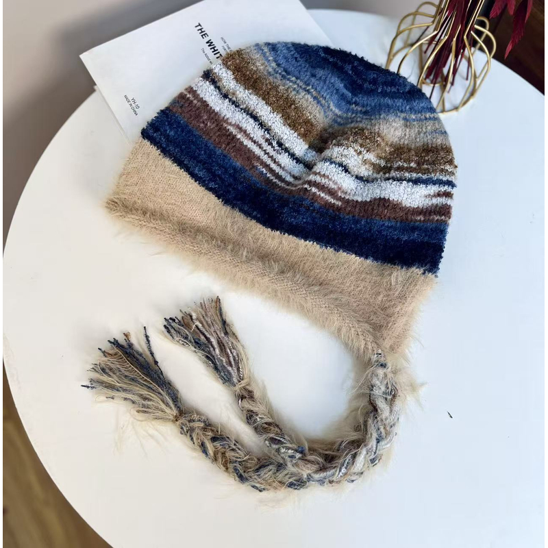 【潮汐织梦】2025冬季新款首发混色定制渔夫帽