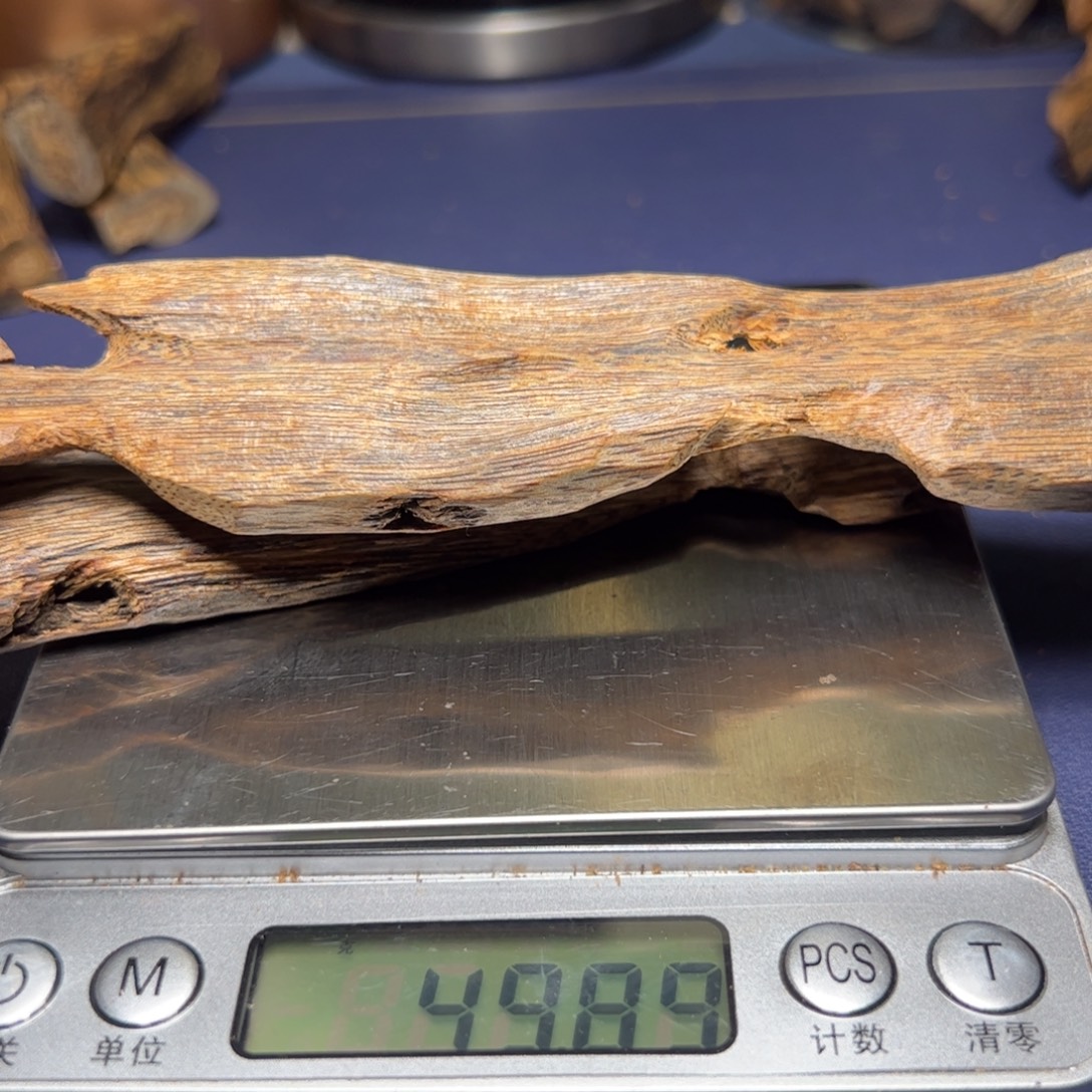 沉香沉香碎屑奇楠白棋沉香原材料49克
