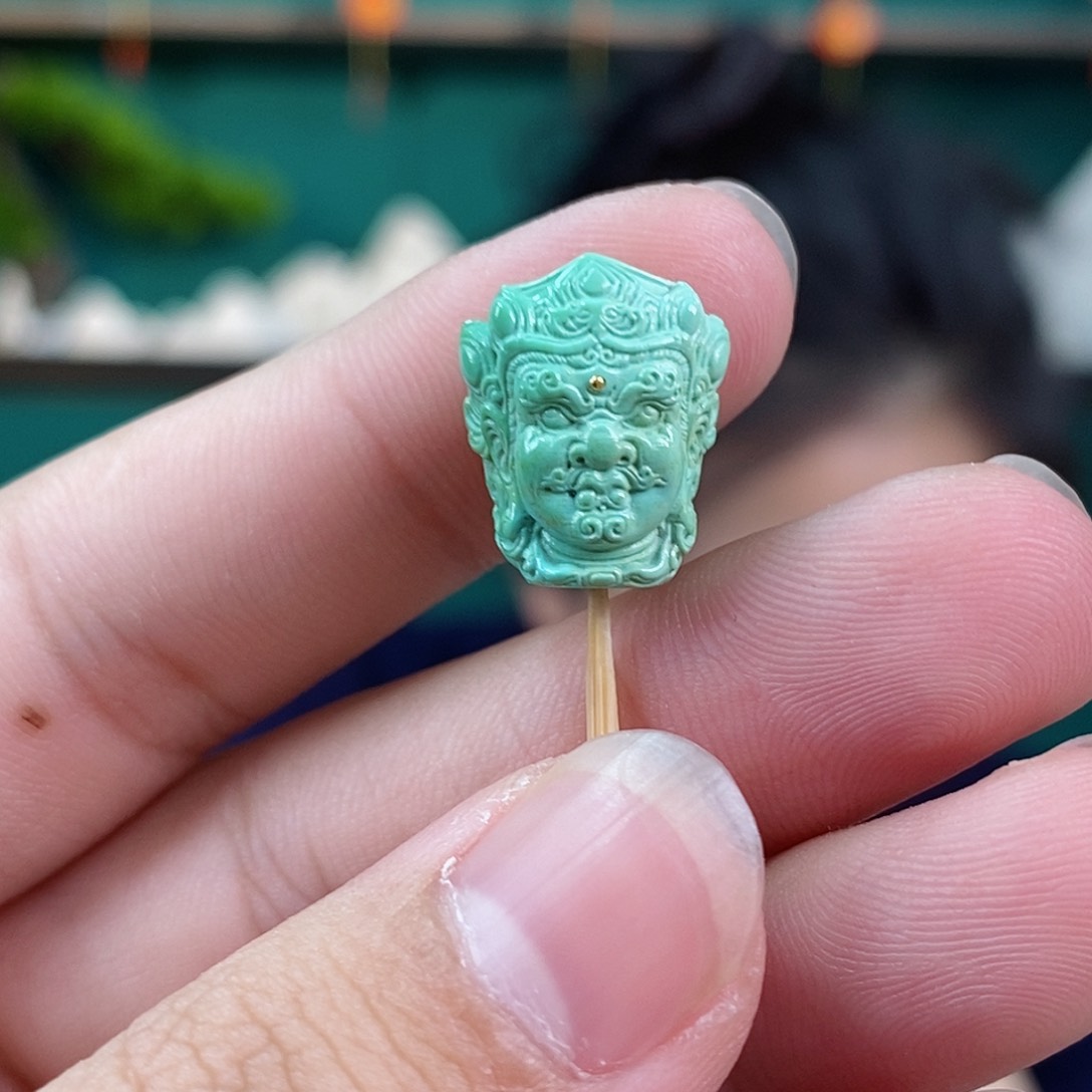 绿松石珠宝奇石未镶嵌