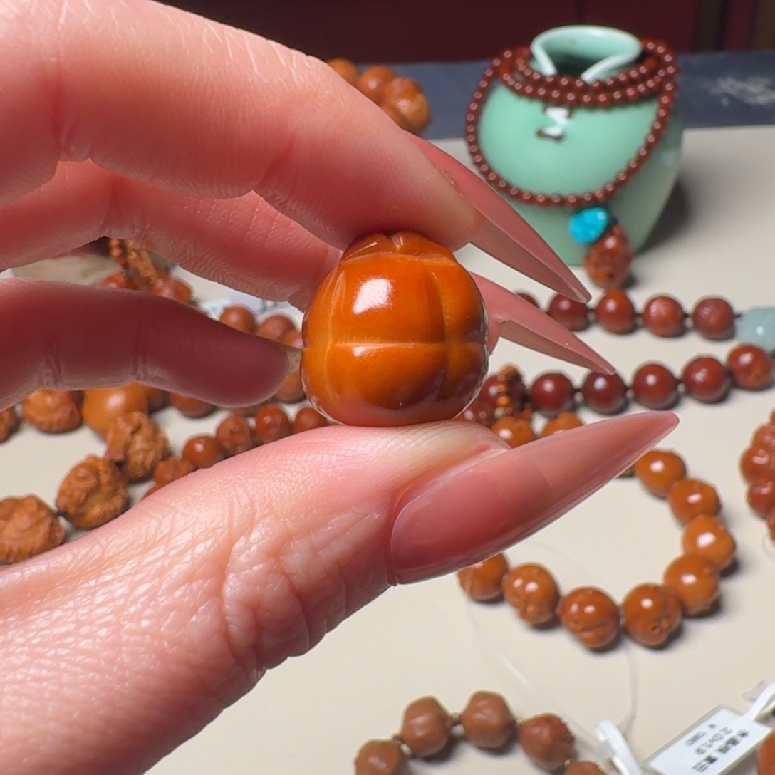 橄榄核手串/手链稻*手工柿子